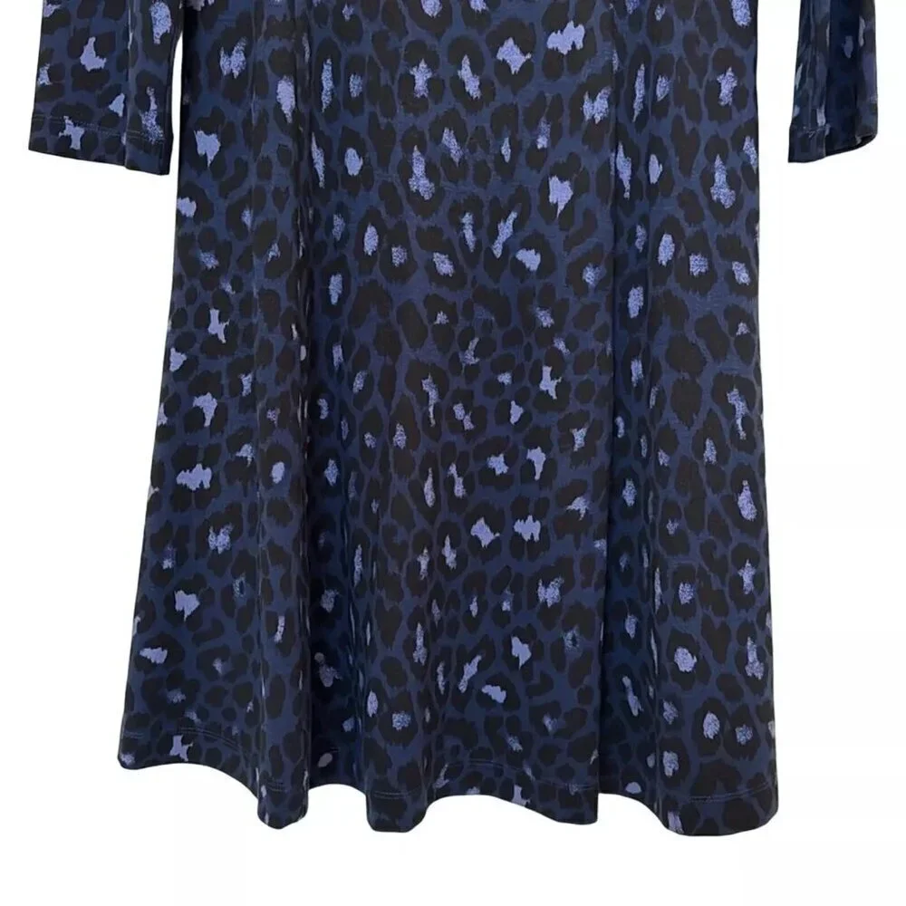 Kate Spade New York Broome Street Leopard Ponte Dress Size 12